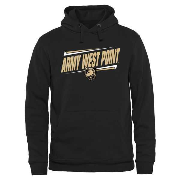 Men's Army Black Knights Double Bar Pullover Hoodie - Black,We sell and wholesale Men's Army Black Knights Double Bar Pullover Hoodie - Black on line form chian!